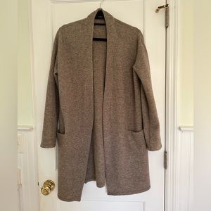 Jenni Kayne Sweater Coat in Oatmeal size XS